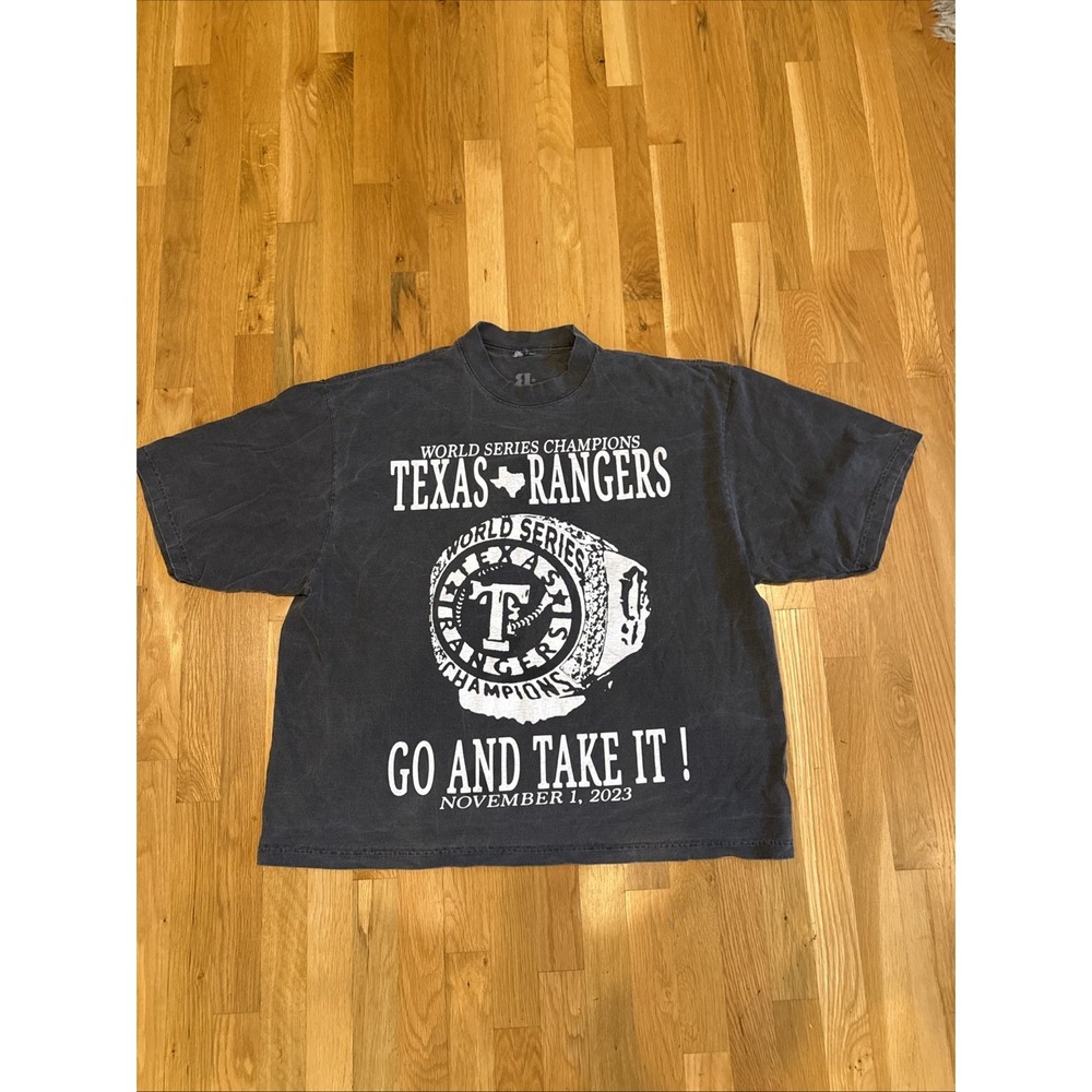 Black Label Heavyweight Tecas Ranger T-Shirt Size L